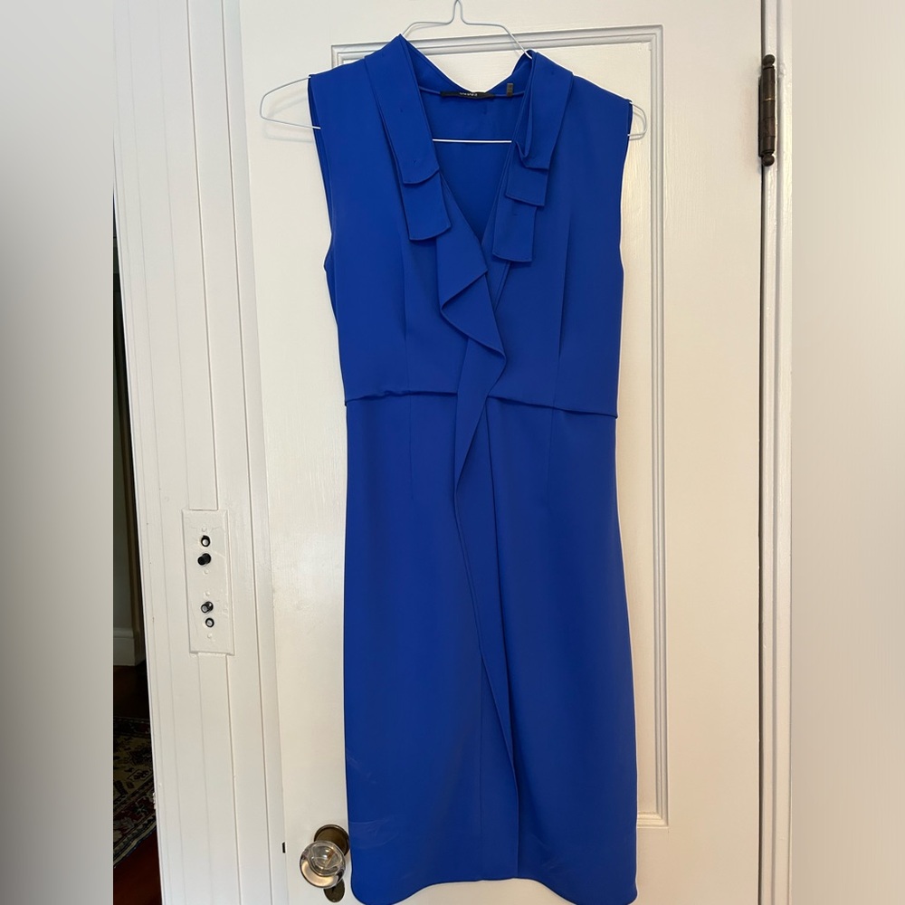 Vince dress in royal blue.